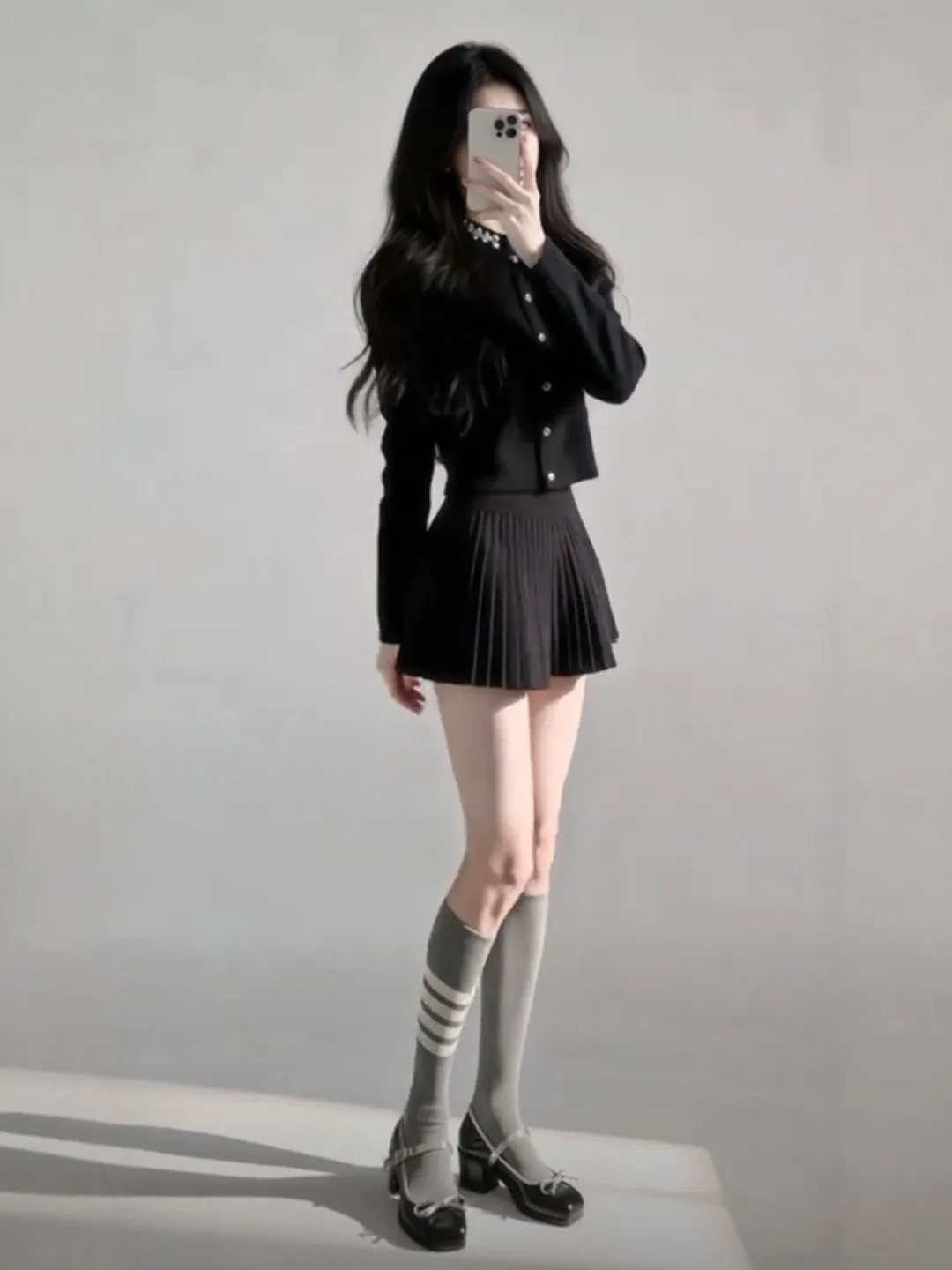 Korean Style Knitted Top And Skirt Set Gentle Style Beautiful Spring Fashion Women's Comfortable Mid-Spring Two-Piece Suit
Korean Style Knitted Top And Skirt Set Gentle Style Beautiful Spring Fashion Women's Comfortable Mid-Spring Two-Piece Suit