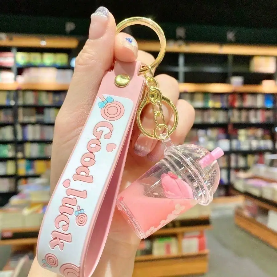 One Creative Fruit Strawberry Pineapple Milk Tea Cup Keychain, Floating Marshmallow Pendant, Car Keychain, Bagged Exquisite Accessory
One Creative Fruit Strawberry Pineapple Milk Tea Cup Keychain, Floating Marshmallow Pendant, Car Keychain, Bagged Exquisite Accessory