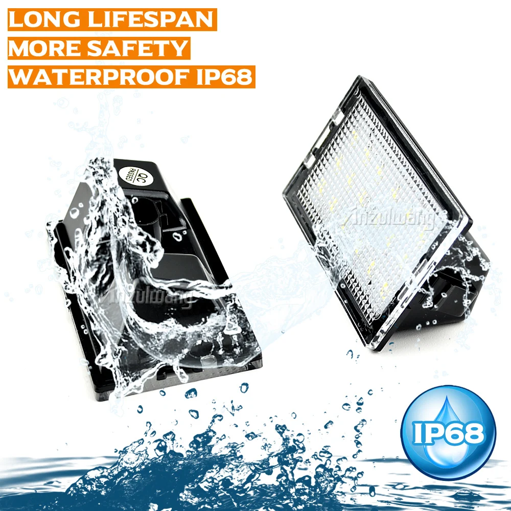 2Pcs LED Number License Plate Light Lamps For Land Rover Range Rover Sport L320 Freelander 2 L359 Discovery 3 4 L319 xfc500040
2Pcs LED Number License Plate Light Lamps For Land Rover Range Rover Sport L320 Freelander 2 L359 Discovery 3 4 L319 xfc500040