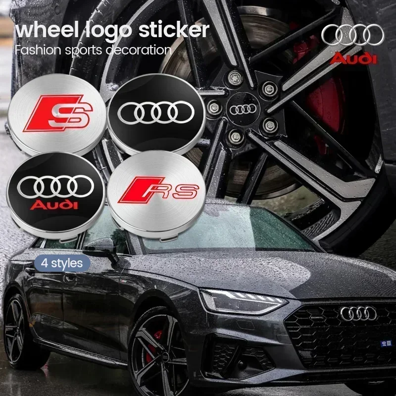 60mm Car Wheel Center Hub Caps Sticker Tire Rim Covers Accessories For Audi Sline A4 A6 Q2 A8 Q5 Q3 Q8 A5 SQ5 A7 S4 A3 SQ7 RS3
60mm Car Wheel Center Hub Caps Sticker Tire Rim Covers Accessories For Audi Sline A4 A6 Q2 A8 Q5 Q3 Q8 A5 SQ5 A7 S4 A3 SQ7 RS3