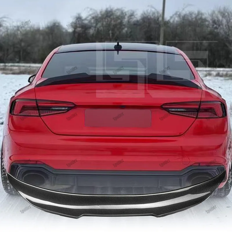 Car Spoiler For Audi A5 S5 RS5 B9 2-4Door Coupe Sportback PSM Style Forged Real Carbon Fiber Trunk Wing 2017 - 2024
Car Spoiler For Audi A5 S5 RS5 B9 2-4Door Coupe Sportback PSM Style Forged Real Carbon Fiber Trunk Wing 2017 - 2024
