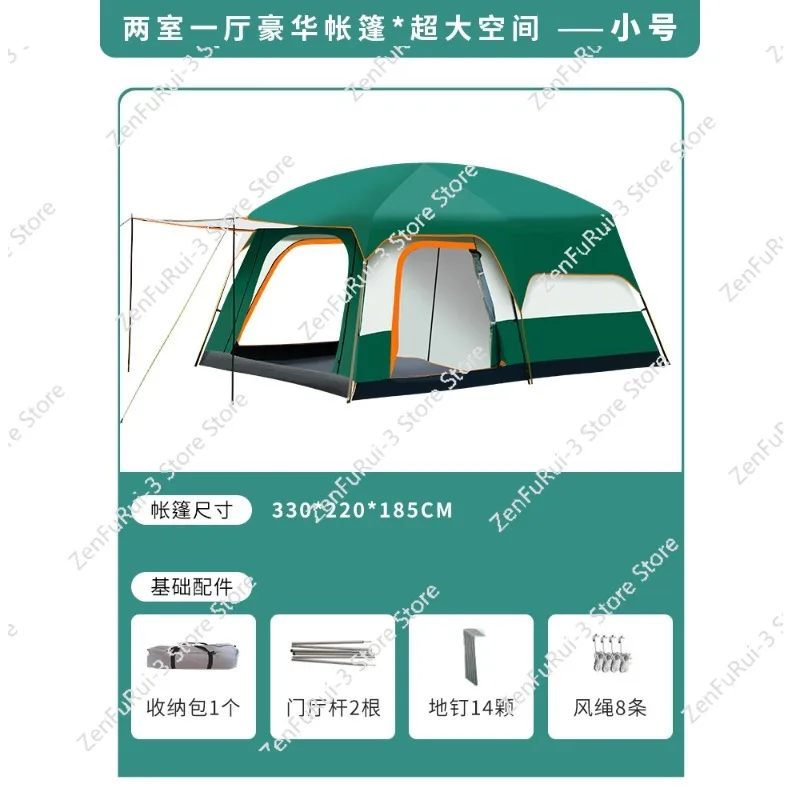 Camping tent Outdoor 3-4 people Two rooms One hall 5-8 people Two rooms 10 people Tent
Camping tent Outdoor 3-4 people Two rooms One hall 5-8 people Two rooms 10 people Tent