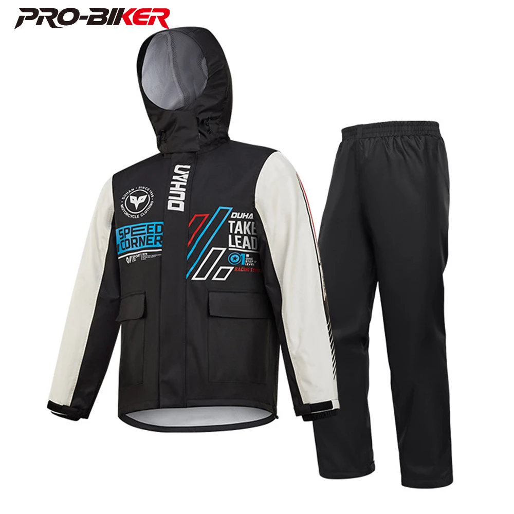 DUHAN мотоциклетная куртка дождевик для мотоциклиста Chaqueta Moto непроницаемый мотоциклетный плащ Chamarra Motociclista
DUHAN мотоциклетная куртка дождевик для мотоциклиста Chaqueta Moto непроницаемый мотоциклетный плащ Chamarra Motociclista