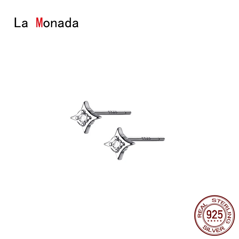 La Monada маленькие серьги-гвоздики со звездами, стерлинговое серебро 925 пробы, маленькие серебряные серьги 925 пробы для женщин, серебряные серьги с пирсингом для девочек-студентов
La Monada маленькие серьги-гвоздики со звездами, стерлинговое серебро 925 пробы, маленькие серебряные серьги 925 пробы для женщин, серебряные серьги с пирсингом для девочек-студентов