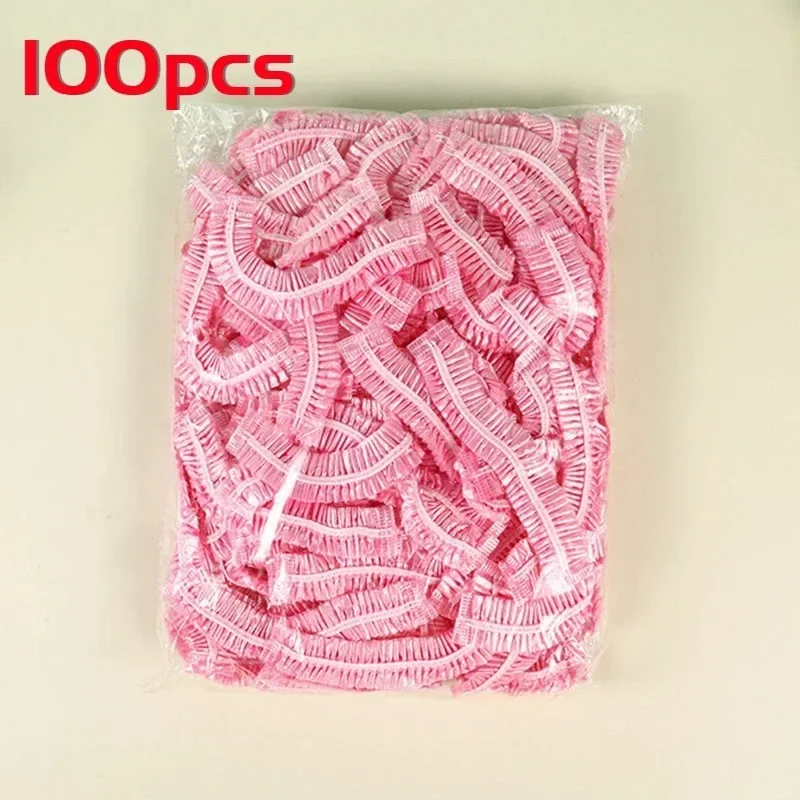 Women's Disposable Shower Cap, Plastic Waterproof Head Cover, Pink Spa Salon, Hotel Hair Dye, Elastic Hair Cap, 100 Pieces/set
Women's Disposable Shower Cap, Plastic Waterproof Head Cover, Pink Spa Salon, Hotel Hair Dye, Elastic Hair Cap, 100 Pieces/set