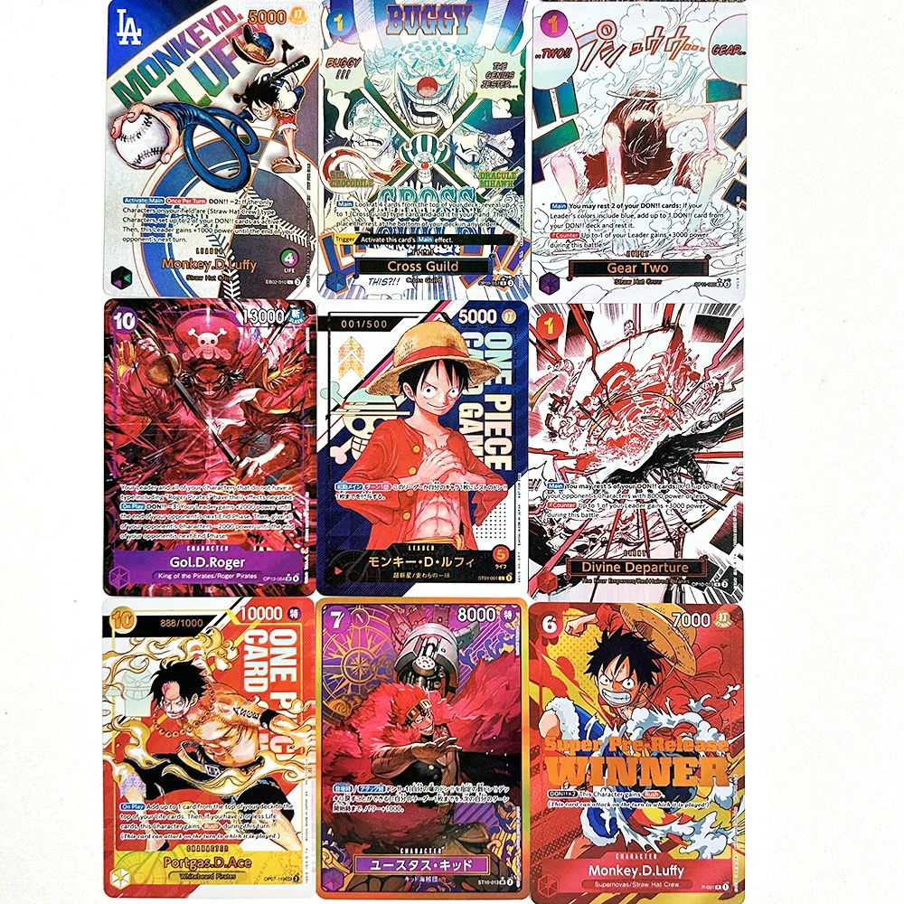 DIY OPCG Collection Card Proxy Game Self Made Card Luffy Roger Killer Anime Classic Game Hobby Anime Hobbies Card Gift Toy
DIY OPCG Collection Card Proxy Game Self Made Card Luffy Roger Killer Anime Classic Game Hobby Anime Hobbies Card Gift Toy