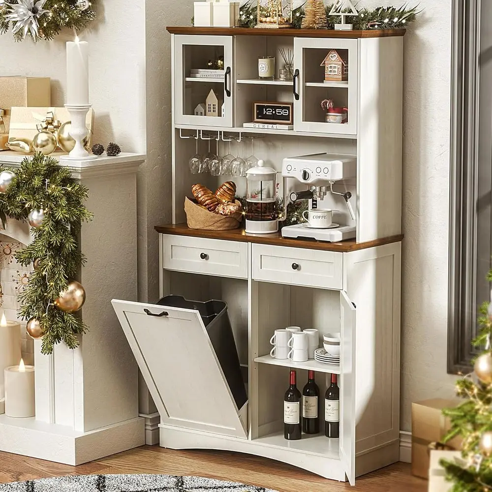 Out Trash Cabinet, Kitchen Pantry Storage Cabiwith Adjustable Shelves and Ders, Wooden reestanding Cabinet Trash Cans or Kitchen
Out Trash Cabinet, Kitchen Pantry Storage Cabiwith Adjustable Shelves and Ders, Wooden reestanding Cabinet Trash Cans or Kitchen