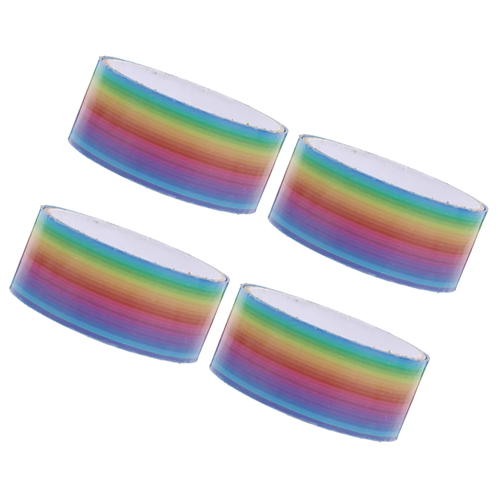 4 Rolls Colorful Sticky Ball Tape Diy Crafts Self-Adhesive Bright Handcrafting Small Notebook Durable Adhesion Portable Design
4 Rolls Colorful Sticky Ball Tape Diy Crafts Self-Adhesive Bright Handcrafting Small Notebook Durable Adhesion Portable Design