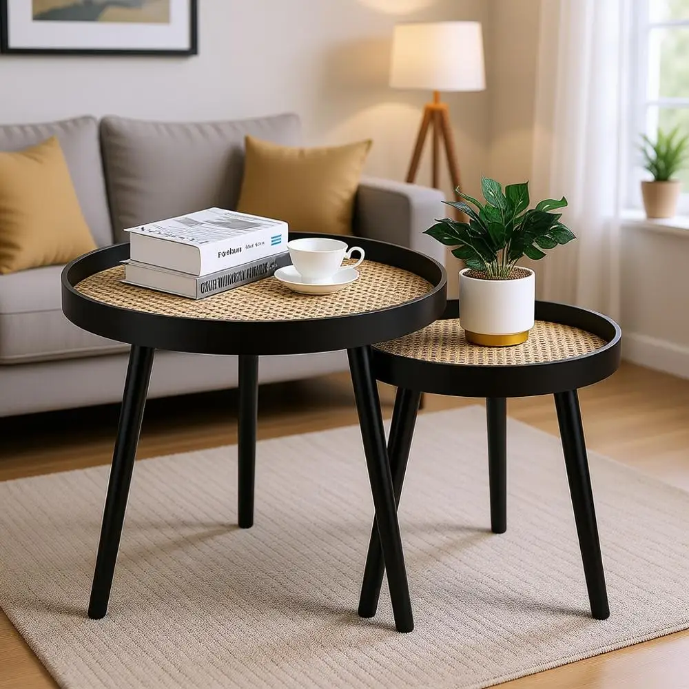 Круглый приставной столик, маленький журнальный столик, акцентный столик, прикроватный столик в стиле бохо, приставной столик для патио в стиле середины века, приставные столики для гостиной, B
Круглый приставной столик, маленький журнальный столик, акцентный столик, прикроватный столик в стиле бохо, приставной столик для патио в стиле середины века, приставные столики для гостиной, B