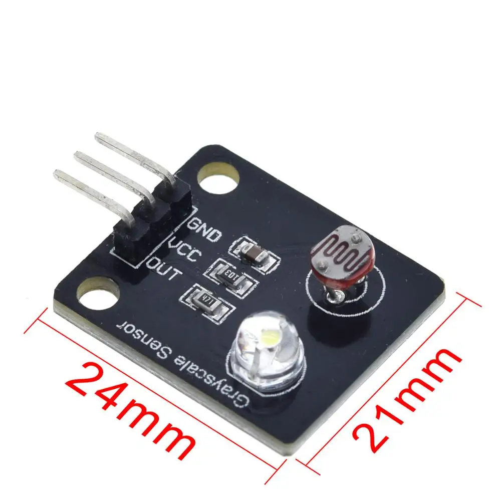 Simulated grayscale sensor, line finding sensor, tracking module, electronic building block, electronic competition
Simulated grayscale sensor, line finding sensor, tracking module, electronic building block, electronic competition