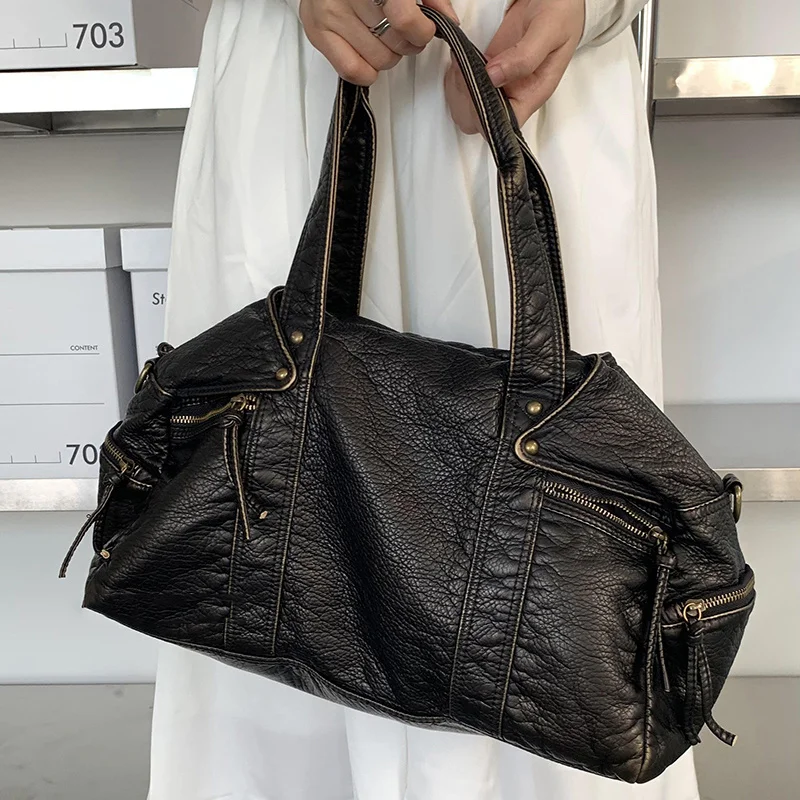 BAG 2023 Autumn and Winter New Popular Design Ladies H Bags Retro Antique Worn-out Locomotive Hheld Crossbody Bag
BAG 2023 Autumn and Winter New Popular Design Ladies H Bags Retro Antique Worn-out Locomotive Hheld Crossbody Bag
