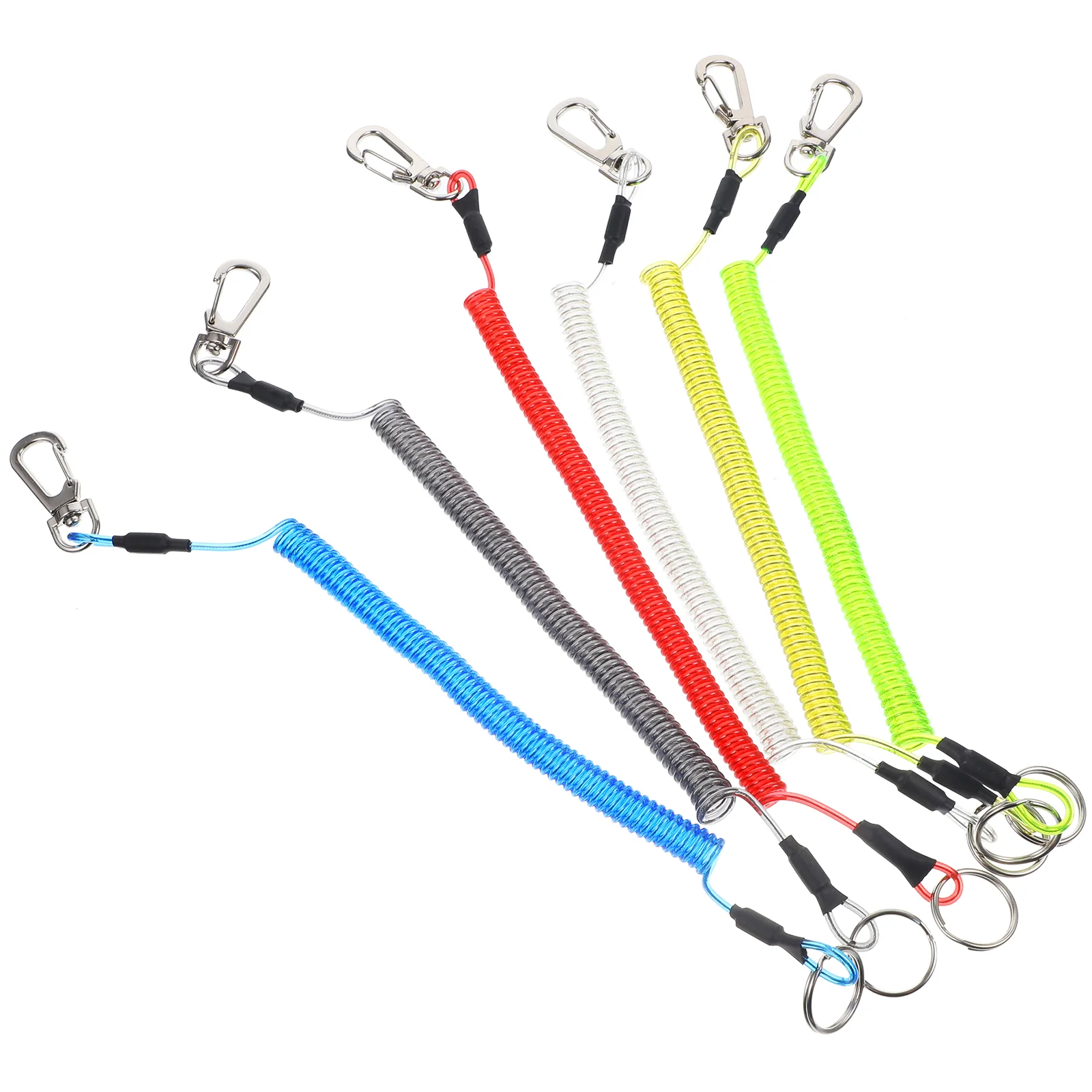 6 Pcs Fishing Lanyard for Miss Rope Lanyards Tether Tool Tpu Portable Spring Child
6 Pcs Fishing Lanyard for Miss Rope Lanyards Tether Tool Tpu Portable Spring Child