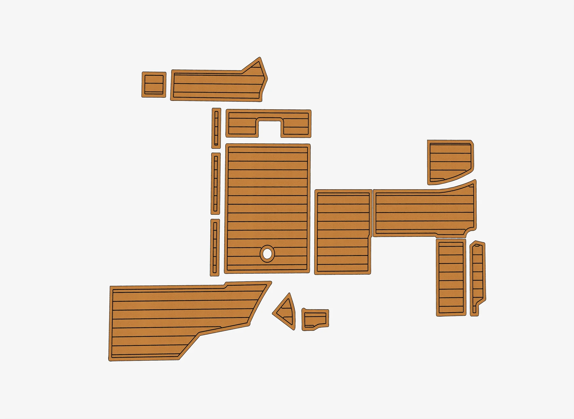 Нескользящий морской коврик из искусственного тикового дерева из ЭВА, самоклеящийся коврик для яхты, кокпита диаметром 6 мм для Jeanneau 36 Leader 2017-2021, легко устанавливается
Нескользящий морской коврик из искусственного тикового дерева из ЭВА, самоклеящийся коврик для яхты, кокпита диаметром 6 мм для Jeanneau 36 Leader 2017-2021, легко устанавливается