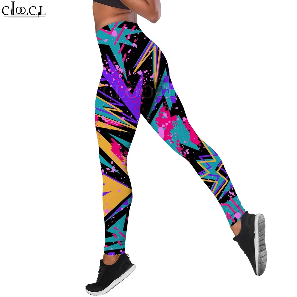 CLOOCL Hip Hop Leggings Geometric Graffiti Printed Seamless Leggings Jogging Yoga Stretch Pants Elastic Waist Y2k Trousers
CLOOCL Hip Hop Leggings Geometric Graffiti Printed Seamless Leggings Jogging Yoga Stretch Pants Elastic Waist Y2k Trousers