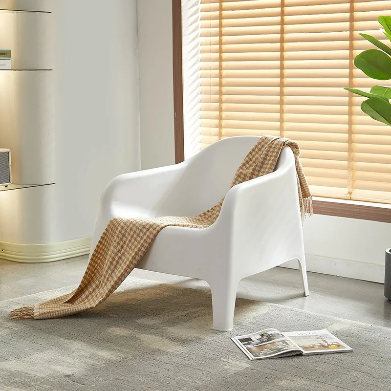 Single sofa chair creative leisure negotiation back chair household balcony armrest stool outdoor plastic
Single sofa chair creative leisure negotiation back chair household balcony armrest stool outdoor plastic