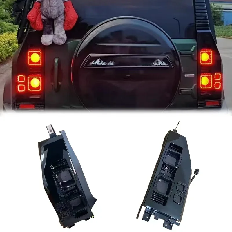 1 Unit Upgrade the LED Tail Lights of the Car and the Rear Turn signal Tail Light Assembly. Suitable for T2 Traveler Accessories
1 Unit Upgrade the LED Tail Lights of the Car and the Rear Turn signal Tail Light Assembly. Suitable for T2 Traveler Accessories