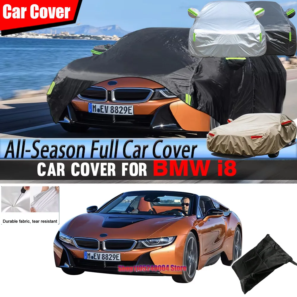 Waterproof Auto Outdoor Car Cover Anti UV Sun Shade Snow Rain Scratch Resistant For BMW i8 I12/ I15 2014-2025
Waterproof Auto Outdoor Car Cover Anti UV Sun Shade Snow Rain Scratch Resistant For BMW i8 I12/ I15 2014-2025