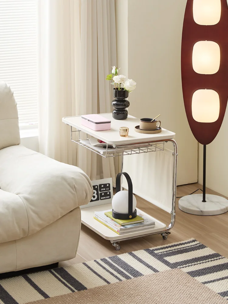 Side table removable Internet celebrity trolley living room sofa bedroom medieval Bauhaus small coffee table bedside table rack
Side table removable Internet celebrity trolley living room sofa bedroom medieval Bauhaus small coffee table bedside table rack