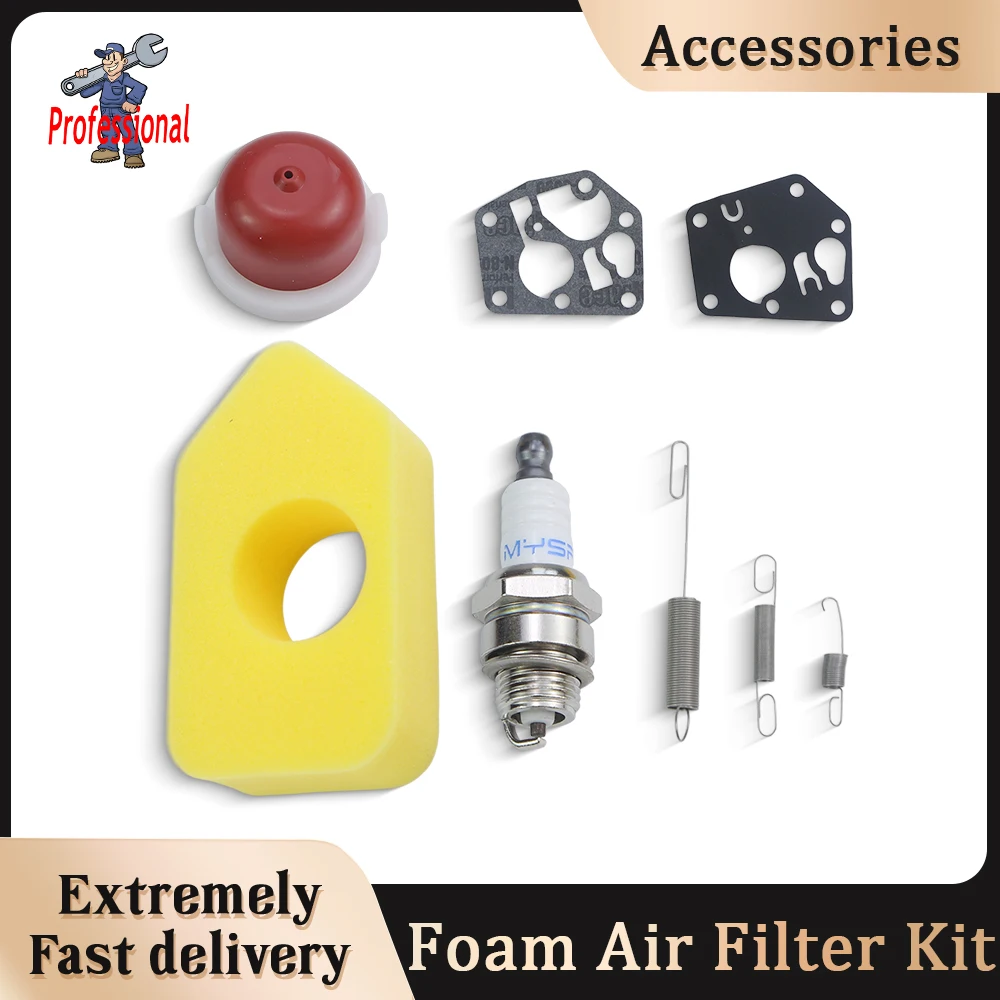 Carburetor Gasket Repair Kit 691859 692211 For Briggs & Stratton Lawn Mower Engine
Carburetor Gasket Repair Kit 691859 692211 For Briggs & Stratton Lawn Mower Engine