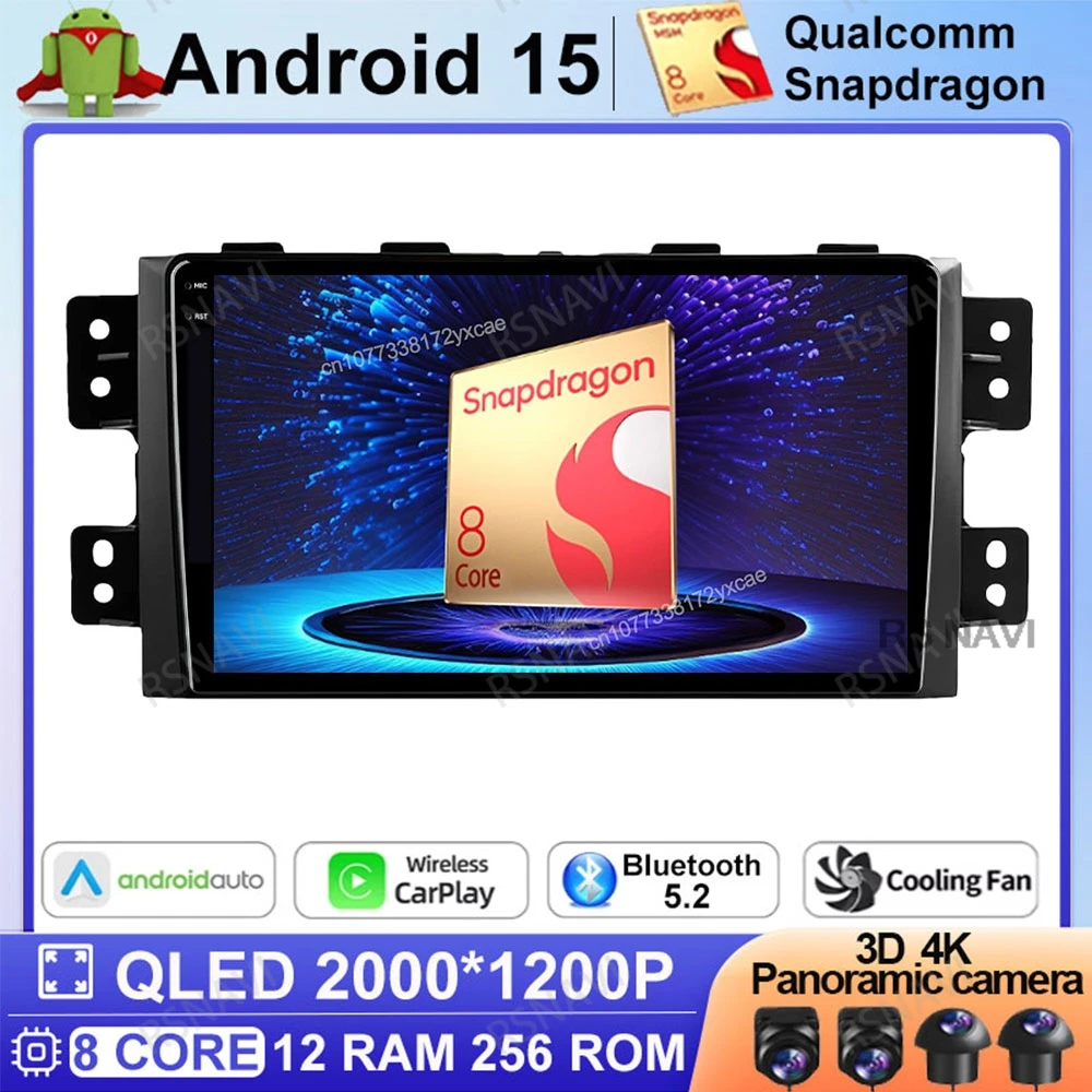 Android 15 Car Radio For Kia Borrego Mohave 2008-2012 Navigation Qualcomm Head Unit DVD Autoradio Stereo BT DSP 5G WIFI GPS QLED
Android 15 Car Radio For Kia Borrego Mohave 2008-2012 Navigation Qualcomm Head Unit DVD Autoradio Stereo BT DSP 5G WIFI GPS QLED