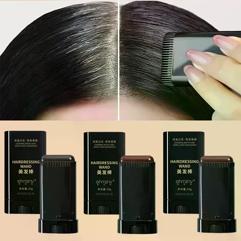 Hair Color Stick For Men & Women Quickly Covers Gray White Hair Concealer Hairline Instant Covering Hair Dye Stick Applicator
Hair Color Stick For Men & Women Quickly Covers Gray White Hair Concealer Hairline Instant Covering Hair Dye Stick Applicator