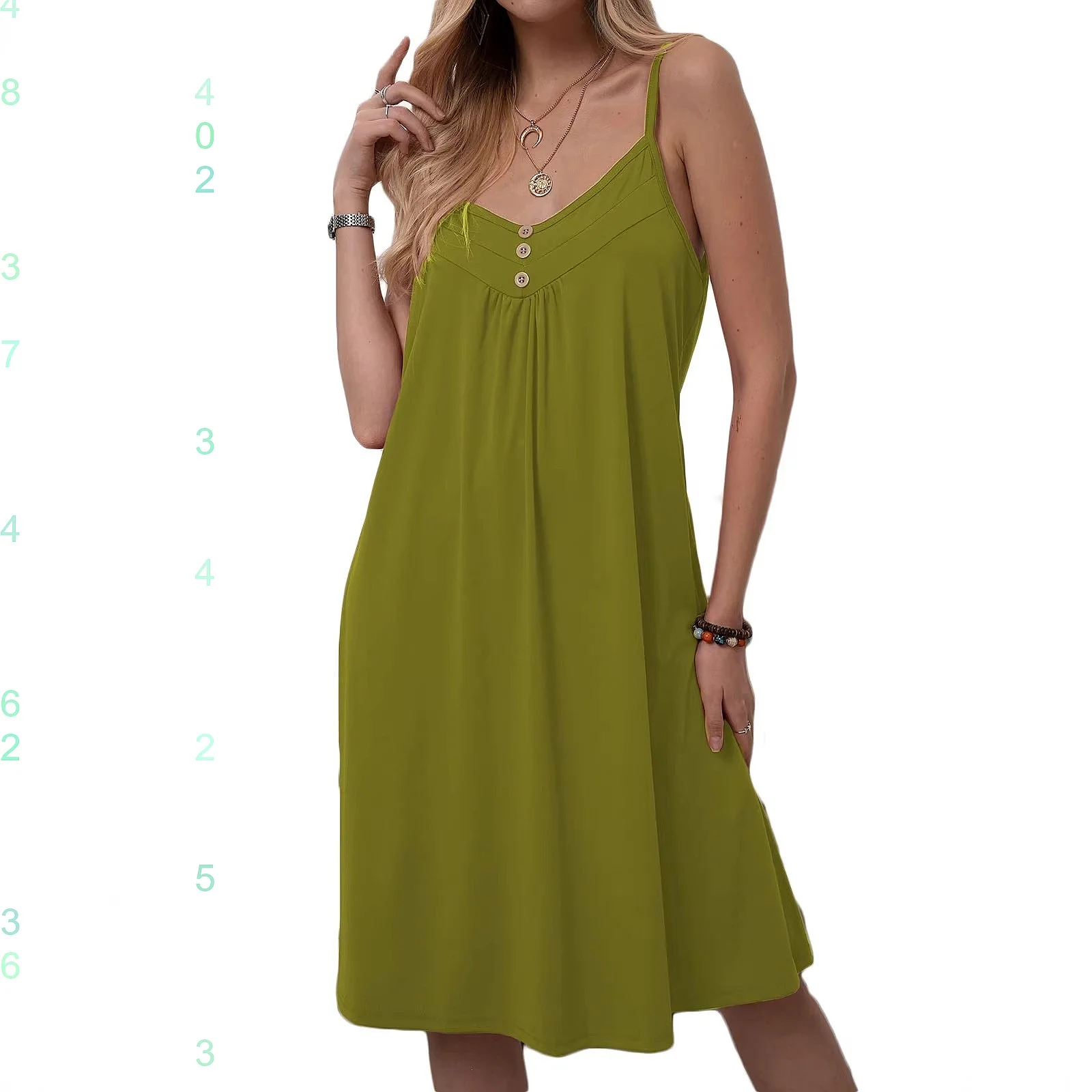 Summer Solid Color V Neck Button Sleeveless Dress Dresses Jumpsuit Playsuit Women Matching Set
Summer Solid Color V Neck Button Sleeveless Dress Dresses Jumpsuit Playsuit Women Matching Set