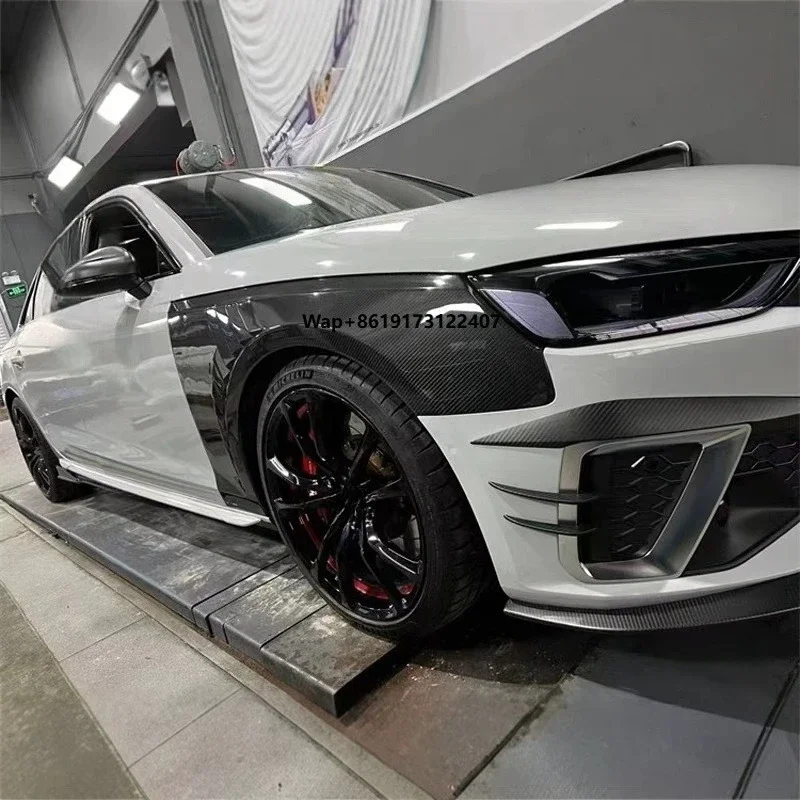 High Quality Dry Carbon Fiber Side Fender for A4 S4 B9 B9.5 Dry Carbon Fiber Fender Perfect Fitment
High Quality Dry Carbon Fiber Side Fender for A4 S4 B9 B9.5 Dry Carbon Fiber Fender Perfect Fitment