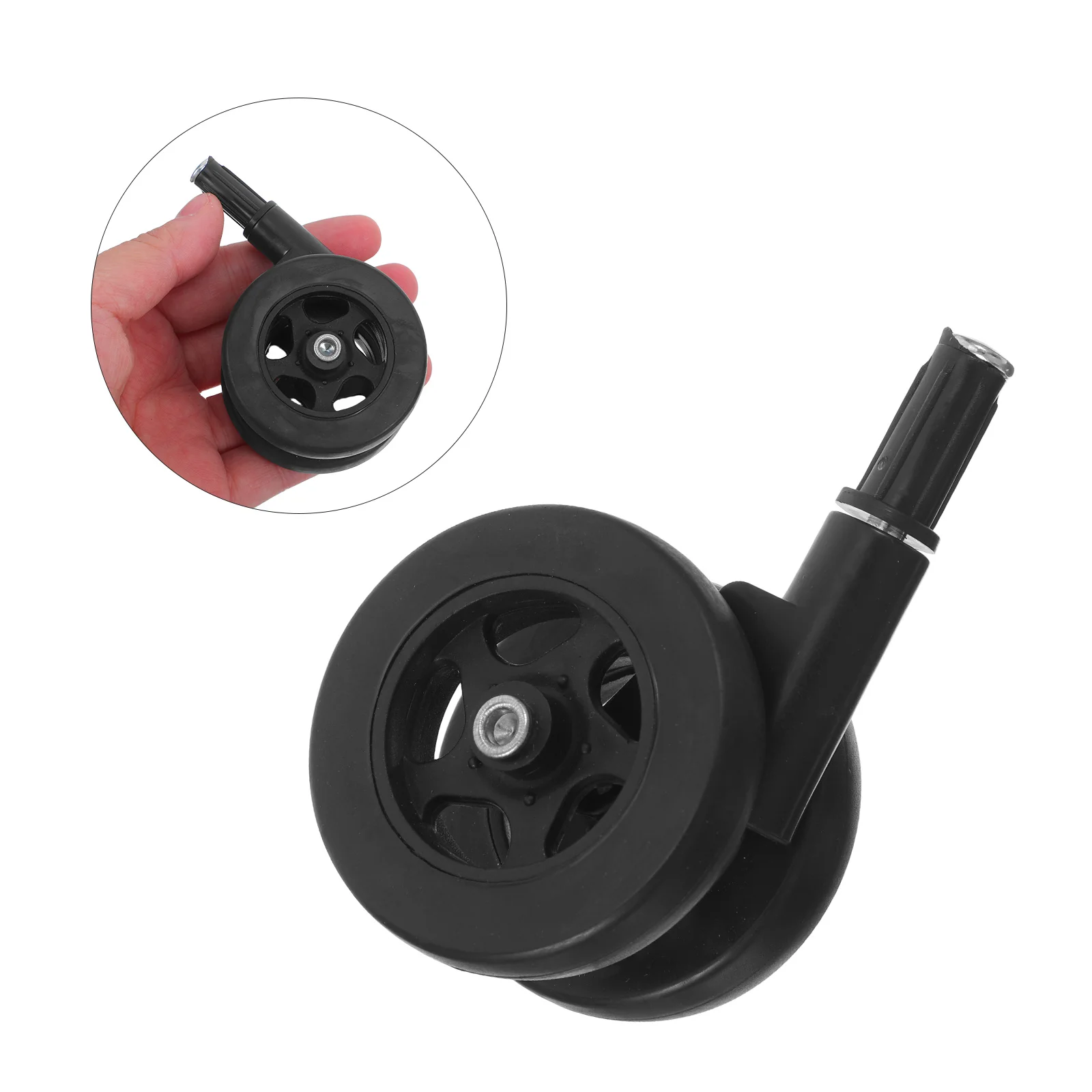 4pcs Baby Stroller Wheels Replacement Plastic Stem Swivel Silent 360 Universal Caster Walker Accessories For Infant
4pcs Baby Stroller Wheels Replacement Plastic Stem Swivel Silent 360 Universal Caster Walker Accessories For Infant