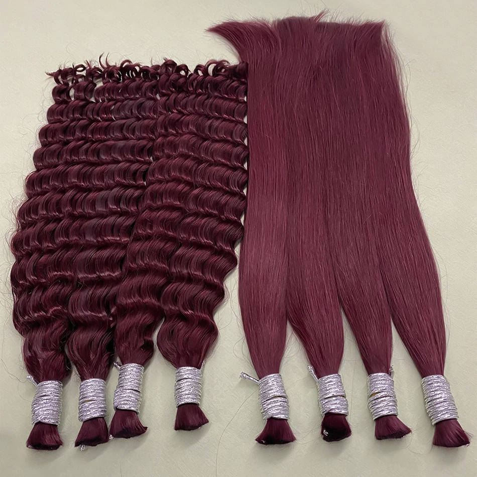 Shinehair Deep Wave Hair Extension for Brazilian Bundle 100% Real Human Hair Bulk Straight 99J Unprocessed Human Hair Virgin
Shinehair Deep Wave Hair Extension for Brazilian Bundle 100% Real Human Hair Bulk Straight 99J Unprocessed Human Hair Virgin
