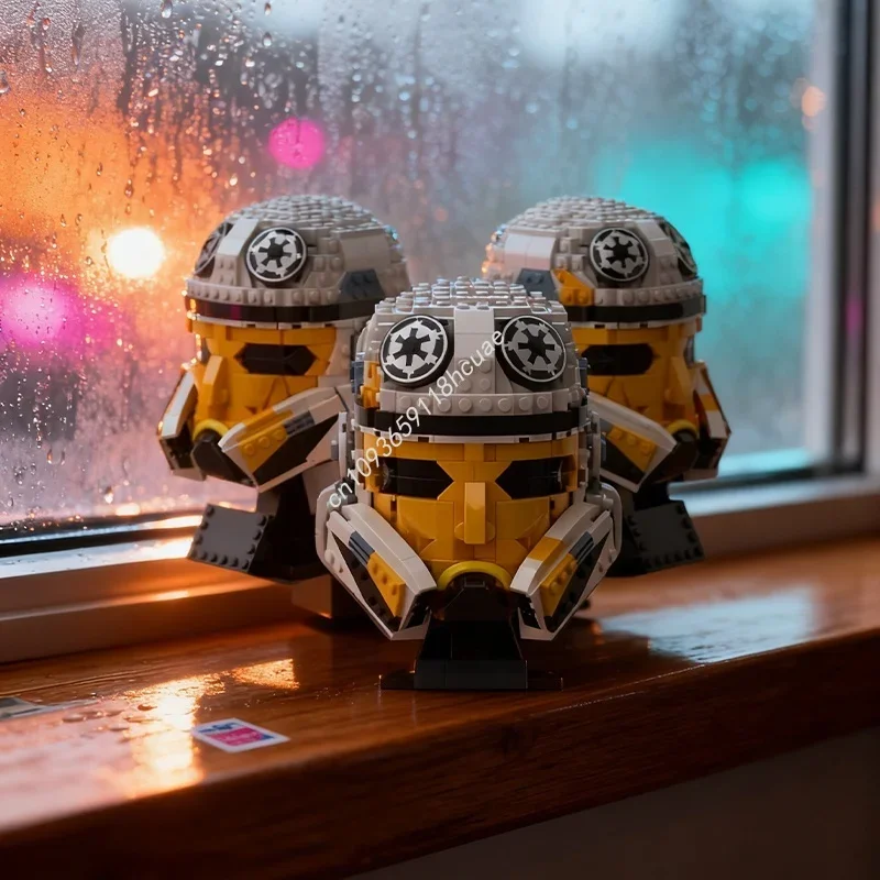 800pcs MOC Helmet Captain Enoch Star Battle Model Building Blocks Architecture DIY Christmas Gift Creative Toys Idea Education
800pcs MOC Helmet Captain Enoch Star Battle Model Building Blocks Architecture DIY Christmas Gift Creative Toys Idea Education