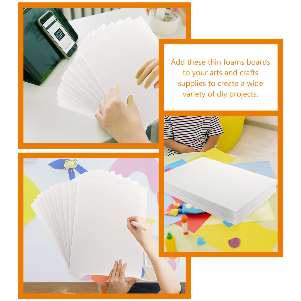 10pcs 10 White Foam Boards Decorative Display Flexible Drop-resistant Thick Poster for Kindergarten Projects Model Making
10pcs 10 White Foam Boards Decorative Display Flexible Drop-resistant Thick Poster for Kindergarten Projects Model Making