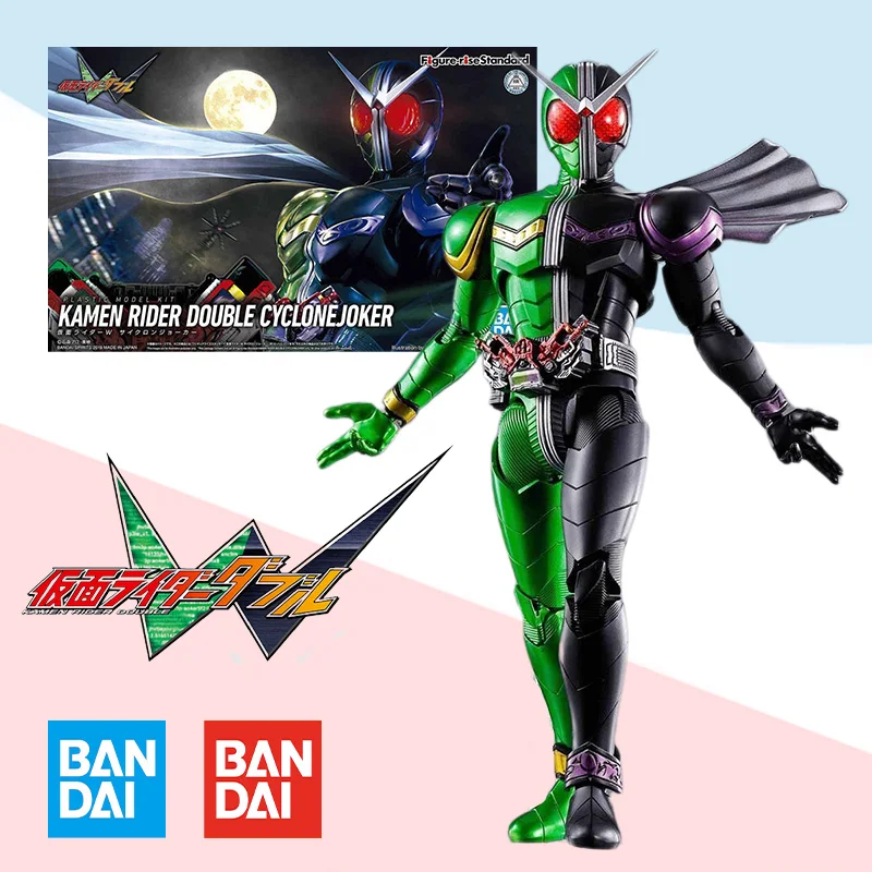 Оригинальная коробка Bandai со стандартной фигуркой ходьбы, FRS Kamen Rider, двойной циклон, Джокер, Набор Аниме моделей, сборная игрушка, подарок для детей
Оригинальная коробка Bandai со стандартной фигуркой ходьбы, FRS Kamen Rider, двойной циклон, Джокер, Набор Аниме моделей, сборная игрушка, подарок для детей