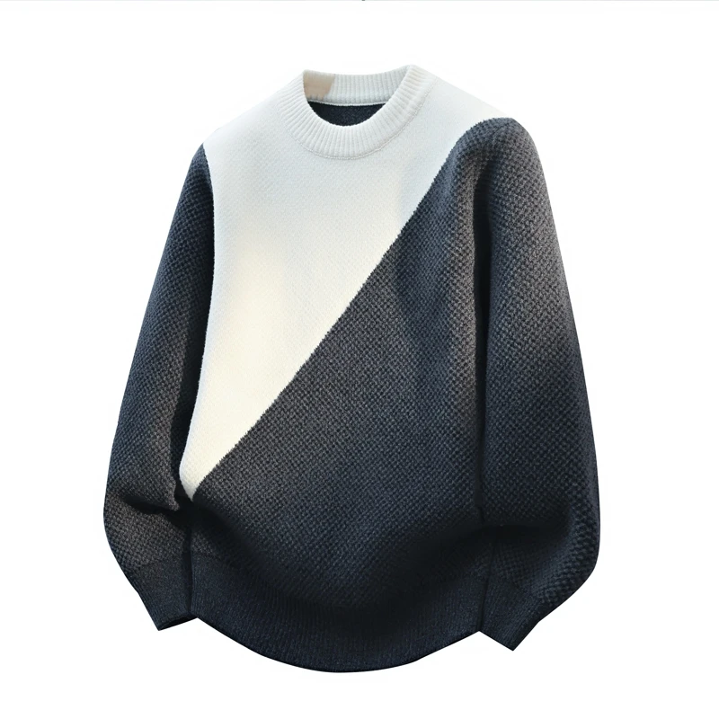 Simple Style Pullover Cardigan Male 2025 New Patchwork Design Knit Sweater Autumn Winter Multi Size Oversized Clothing for Man
Simple Style Pullover Cardigan Male 2025 New Patchwork Design Knit Sweater Autumn Winter Multi Size Oversized Clothing for Man