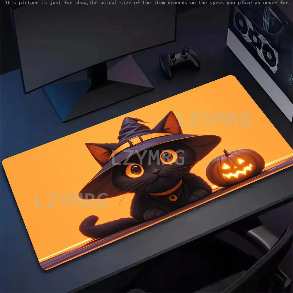 Halloween Pumpkin Black Cat Mouse Pad Large Rubber Anti-slip Desk Accessories Mousepad for Offices and Gamer Keyboard Decor Mat
Halloween Pumpkin Black Cat Mouse Pad Large Rubber Anti-slip Desk Accessories Mousepad for Offices and Gamer Keyboard Decor Mat