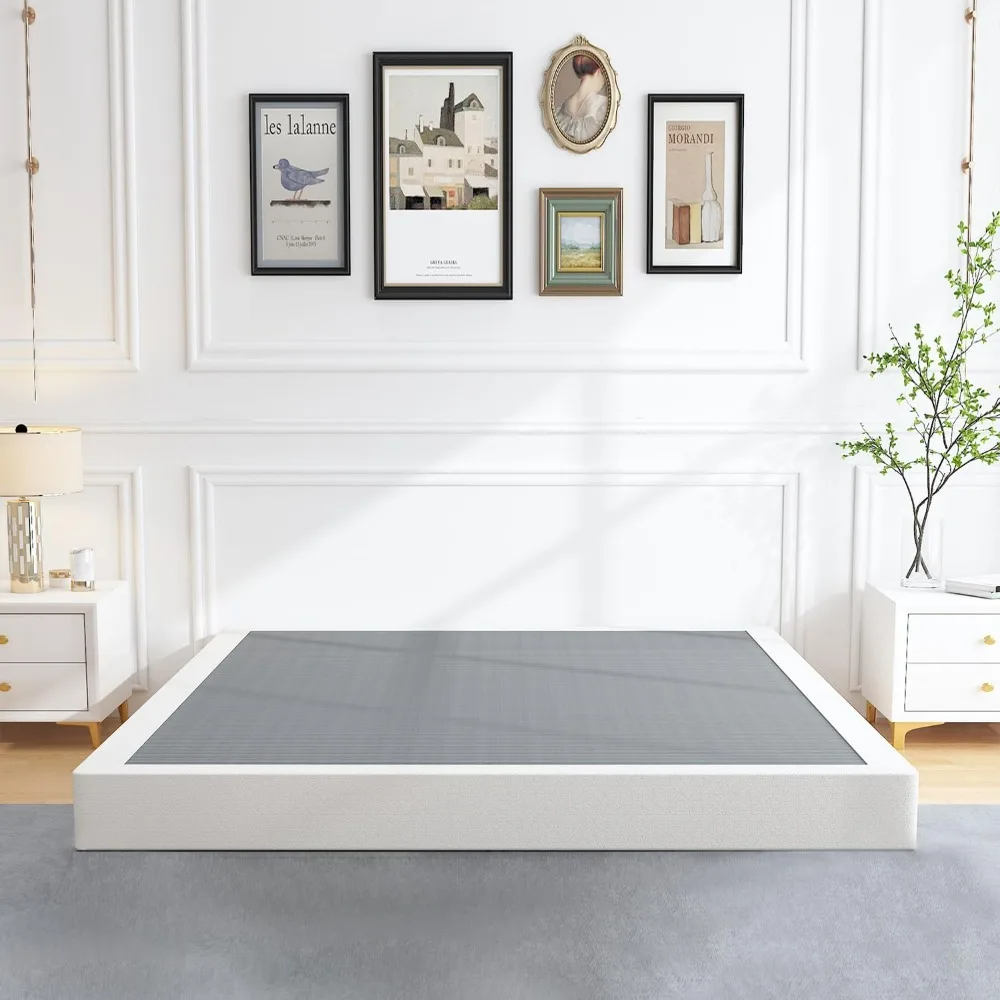 Heavy Duty Metal Box Spring Mattress Foundation 3000lbs Max Weight Capacity/Non-Slip/No Noise/Easy Assembly/Easy Clean
Heavy Duty Metal Box Spring Mattress Foundation 3000lbs Max Weight Capacity/Non-Slip/No Noise/Easy Assembly/Easy Clean