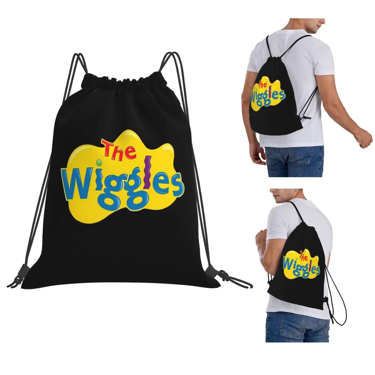 The Wiggles Logo Backpacks Casual Drawstring Bags Storage Bag Book Bags for Man Woman Students
The Wiggles Logo Backpacks Casual Drawstring Bags Storage Bag Book Bags for Man Woman Students
