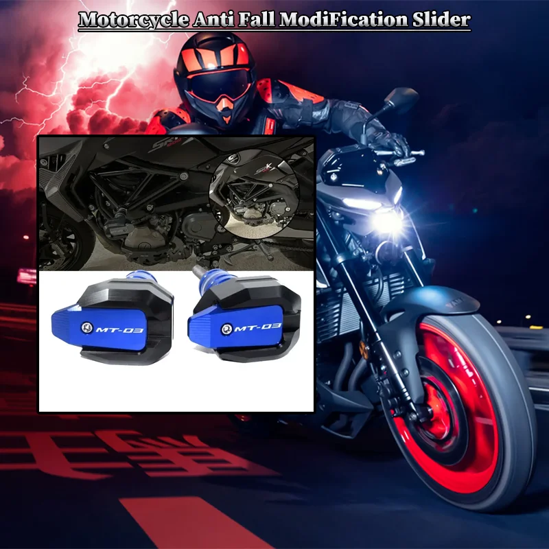 For YAMAHA MT-03 MT03 2019-2021 2020 Motorcycle CNC Falling Protection Frame Slider Fairing Guard Anti Crash Pad Protector
For YAMAHA MT-03 MT03 2019-2021 2020 Motorcycle CNC Falling Protection Frame Slider Fairing Guard Anti Crash Pad Protector