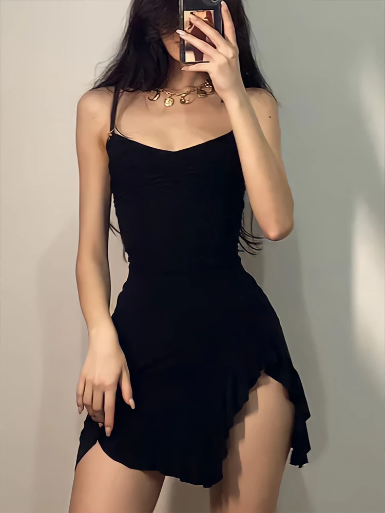 Bodycon Folds Split Dress Party Club Elegant A-LINE Dresses Summer Sexy Mini Dress Women Sleeveless Streetwear Strap Backless
Bodycon Folds Split Dress Party Club Elegant A-LINE Dresses Summer Sexy Mini Dress Women Sleeveless Streetwear Strap Backless