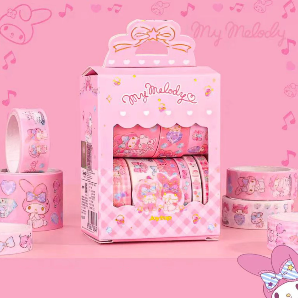 Sanrio Cinnamoroll Melody Tape Sticker Gift Kawaii Melody Student Diy Planner Cartoon Decorative Stickers Kid Toy Gifts For Girl
Sanrio Cinnamoroll Melody Tape Sticker Gift Kawaii Melody Student Diy Planner Cartoon Decorative Stickers Kid Toy Gifts For Girl