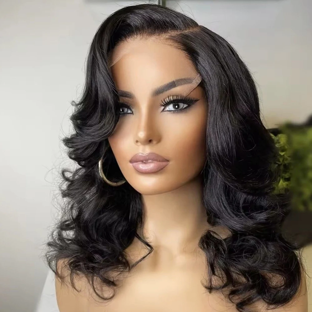Body Wave Short Bob Wig Loose Wave Bob Wigs 13x4 Lace Frontal Human Hair Wigs 4x4 Lace Closure Wig Natural Body Wave Bob Wigs
Body Wave Short Bob Wig Loose Wave Bob Wigs 13x4 Lace Frontal Human Hair Wigs 4x4 Lace Closure Wig Natural Body Wave Bob Wigs