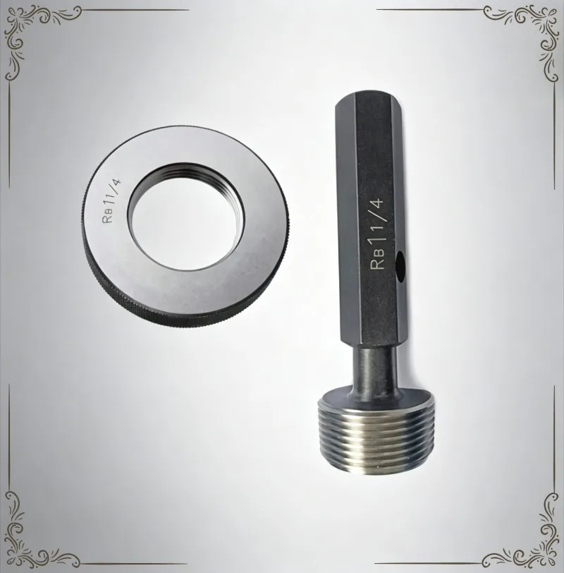 Thread Measuring Instrument Rb Pipe Taper Thread Ring Gauge With Sealing Design R Rb 1 16 To 6 Specification