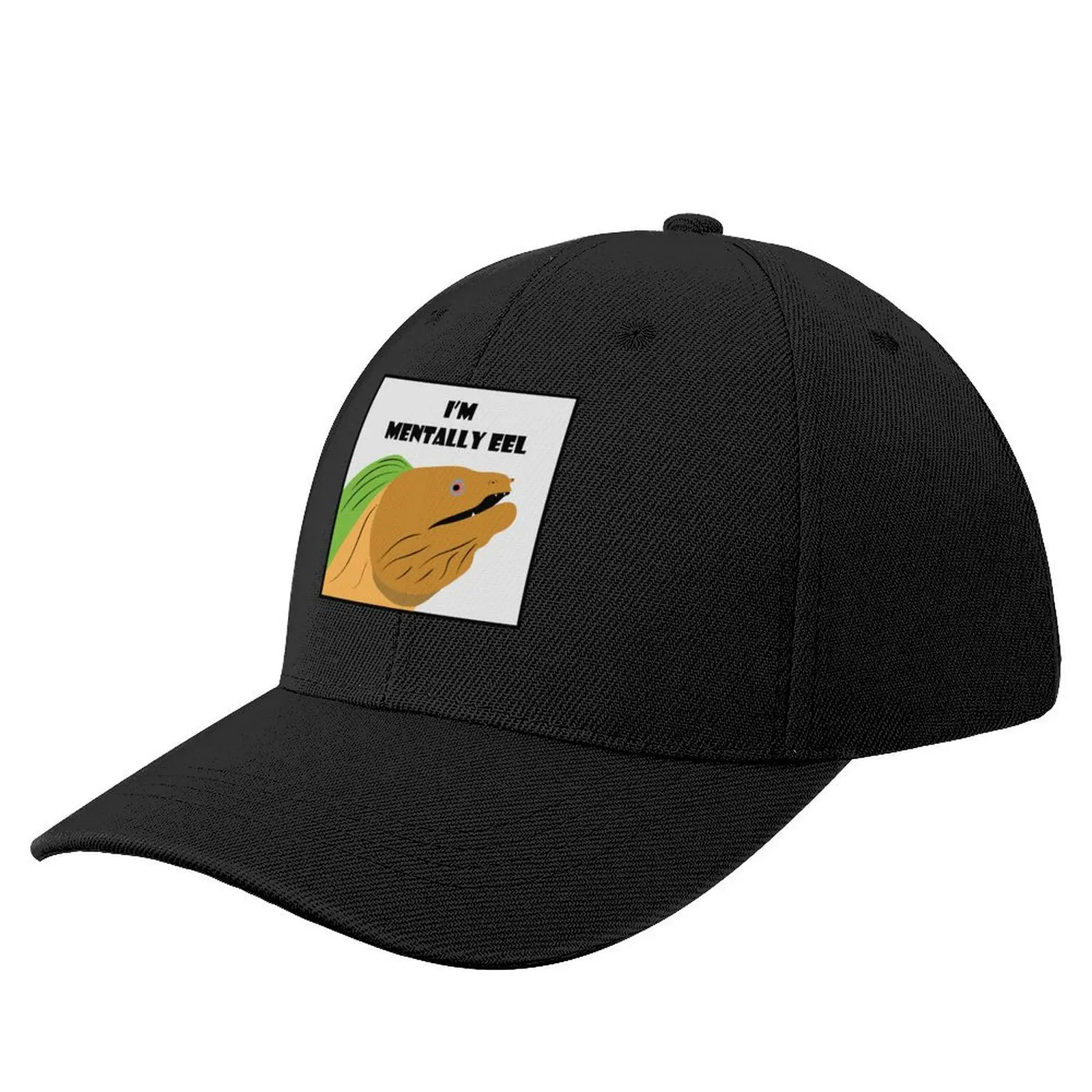Mentally Eel Fish Pun Baseball Cap Anime Hat cute black Men Golf Wear Women's
Mentally Eel Fish Pun Baseball Cap Anime Hat cute black Men Golf Wear Women's