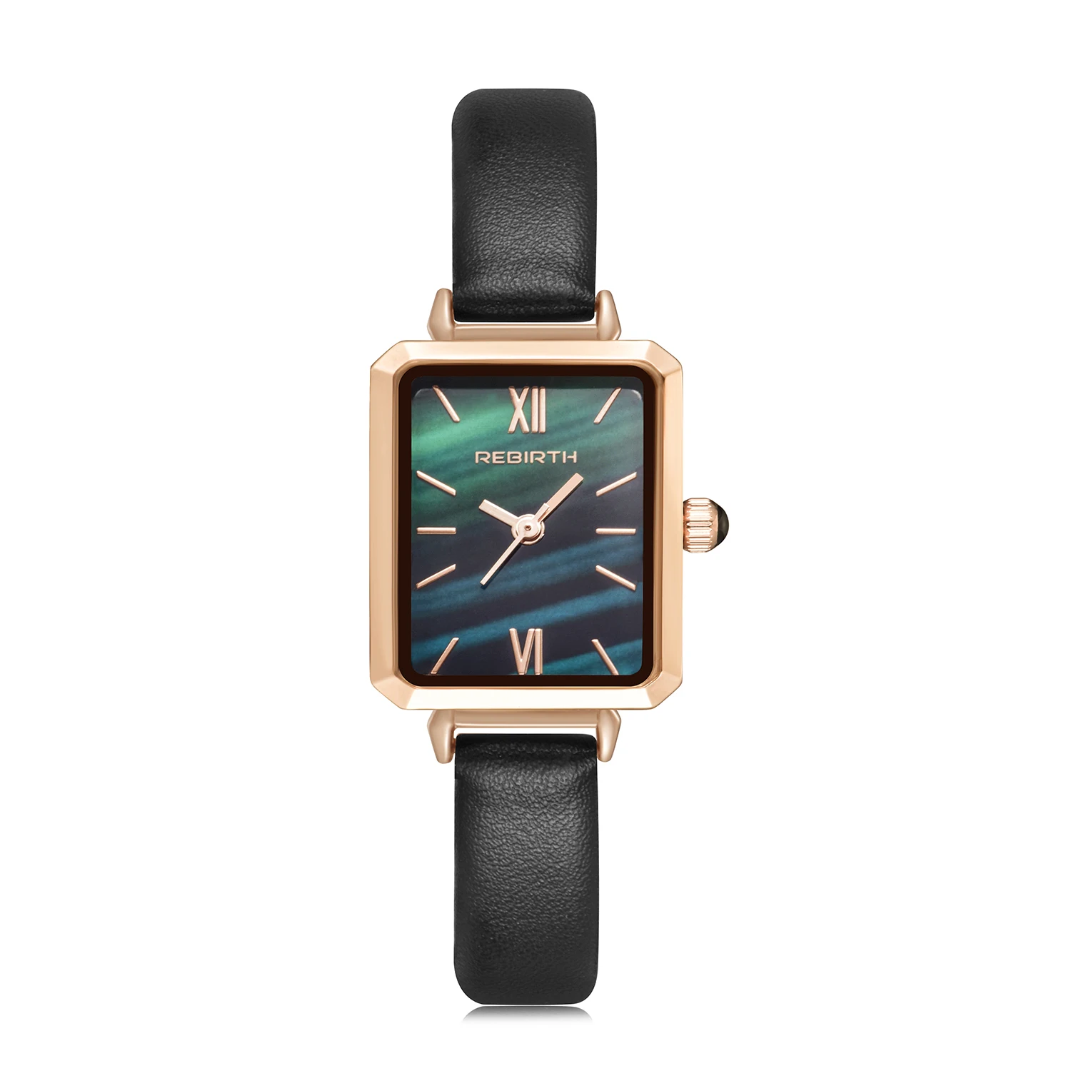 REBIRTH Original Women's Watch Green Dial Retro Style Leather Strap Waterproof Quartz Small Girls Watch
REBIRTH Original Women's Watch Green Dial Retro Style Leather Strap Waterproof Quartz Small Girls Watch