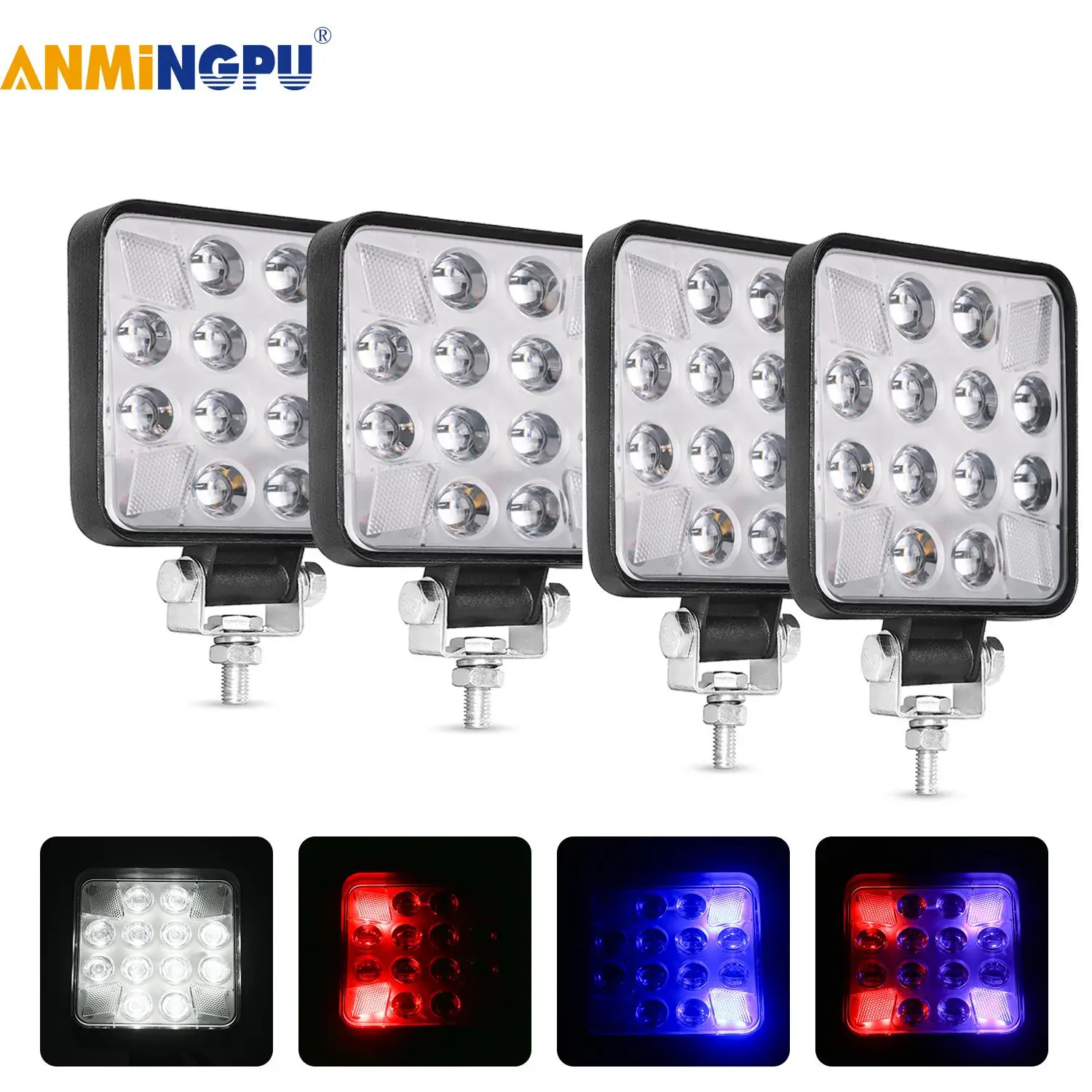 4inch Led Work Light Bar Red Blue Flashing Emergency light For Car 4x4 Atv Truck Moto Fog Lights Driving Led Headlights
4inch Led Work Light Bar Red Blue Flashing Emergency light For Car 4x4 Atv Truck Moto Fog Lights Driving Led Headlights