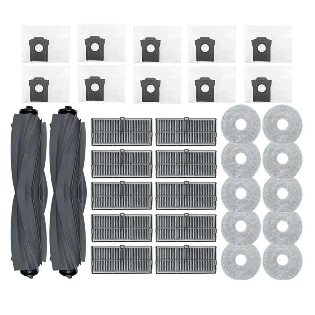 Accessories for Dreame X40 Pro Robot Vacuum Replacement Main Brush HEPA Filter Mop Pads Dust Bags Spare Parts
Accessories for Dreame X40 Pro Robot Vacuum Replacement Main Brush HEPA Filter Mop Pads Dust Bags Spare Parts
