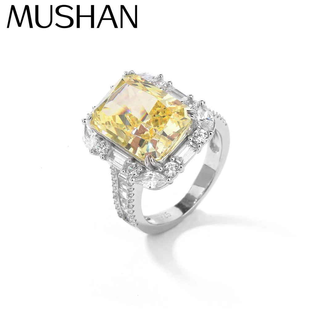 MuShan Jewelry 925 Sterling Silver Ring 5A CZ Gemstones Designer HCD Gemstones Brilliant 925 Sterling Silver Rings Accessories
MuShan Jewelry 925 Sterling Silver Ring 5A CZ Gemstones Designer HCD Gemstones Brilliant 925 Sterling Silver Rings Accessories