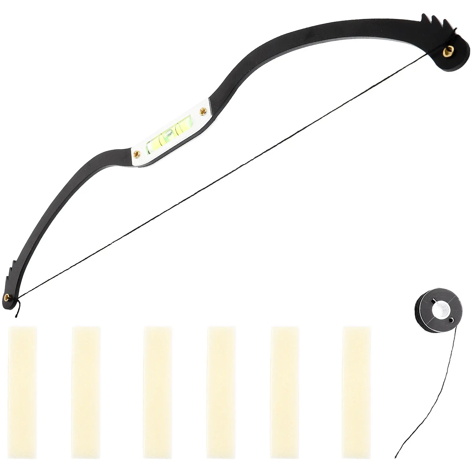 1Set Eyebrow Positioning Ruler Bow-Shaped Precise Symmetrical Eyebrow Mapping Tool Adjustable Measuring Tool for Threading
