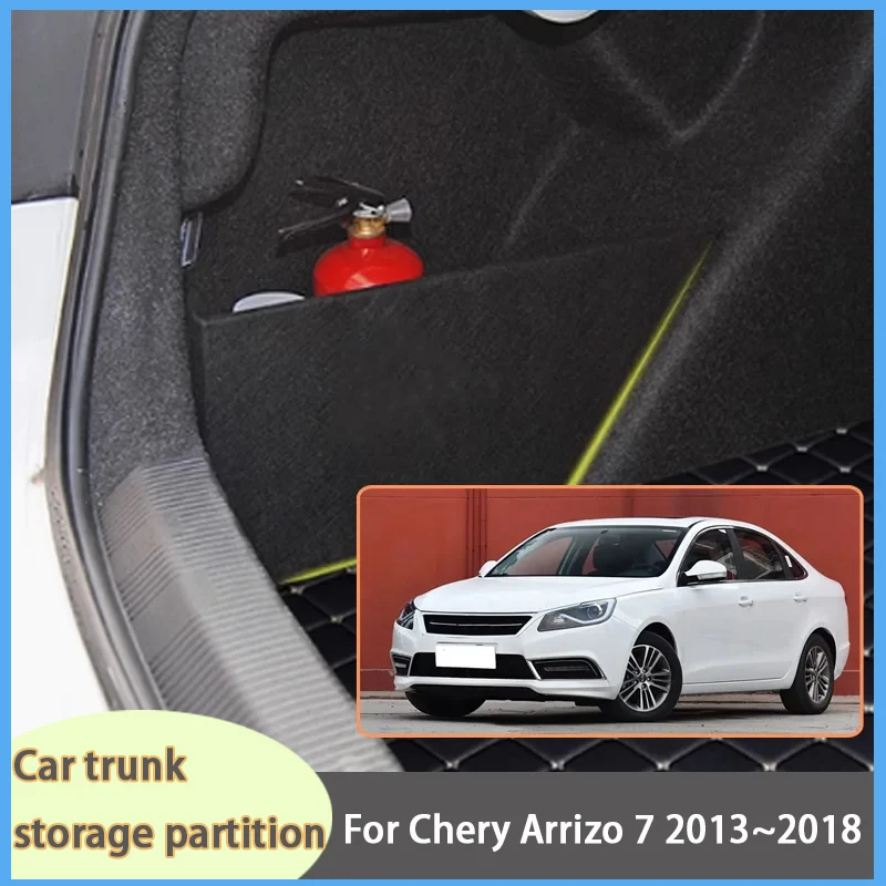 For Chery Arrizo 7 2013~2018 17 Car Organizer Thickening Trunk Side Partition Trunk Interior Storage Box Parts
For Chery Arrizo 7 2013~2018 17 Car Organizer Thickening Trunk Side Partition Trunk Interior Storage Box Parts