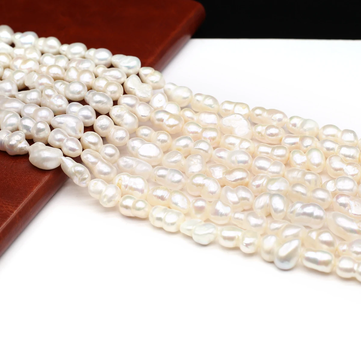 10x15mm Baroque Natural Freshwater Pearl Peanuts Shape Beads Charms for DIY Women Men Necklace Jewelry Making Accessories
10x15mm Baroque Natural Freshwater Pearl Peanuts Shape Beads Charms for DIY Women Men Necklace Jewelry Making Accessories