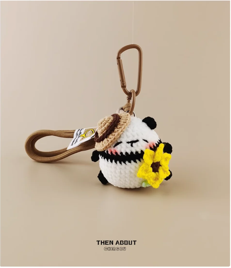 Cute little panda flower bag pendant pendant Keychain pendant niche high sense gift.
Cute little panda flower bag pendant pendant Keychain pendant niche high sense gift.